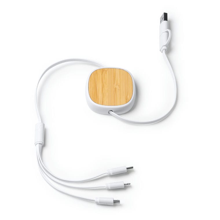 Cablul de încărcare LENS ALB