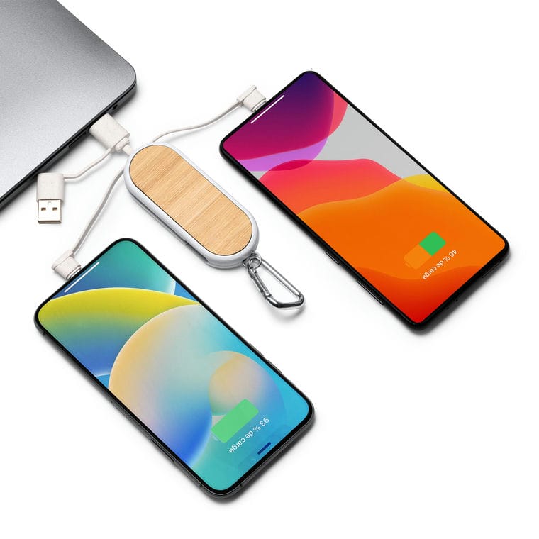 Încărcătorul DIONE ALB