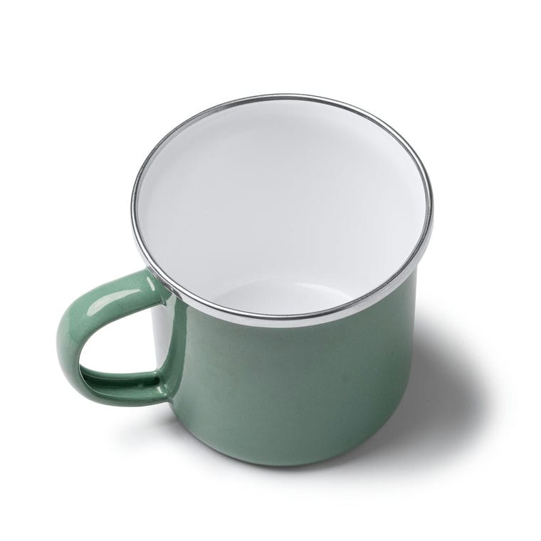 Cană metalică CARDIF ALB