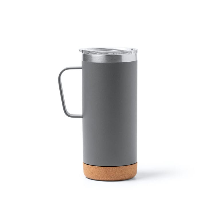 Pahar metalic BEYRON ALB