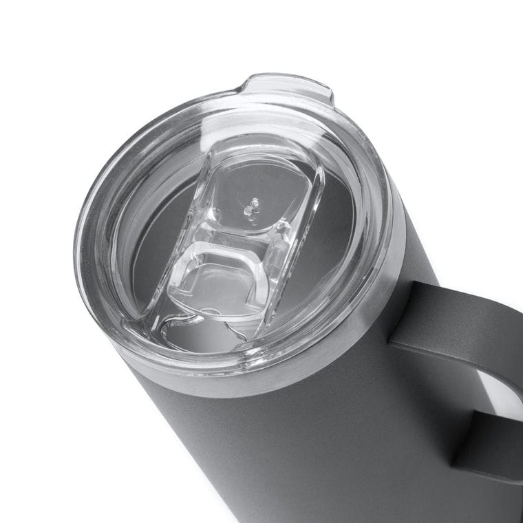 Pahar metalic BEYRON ALB