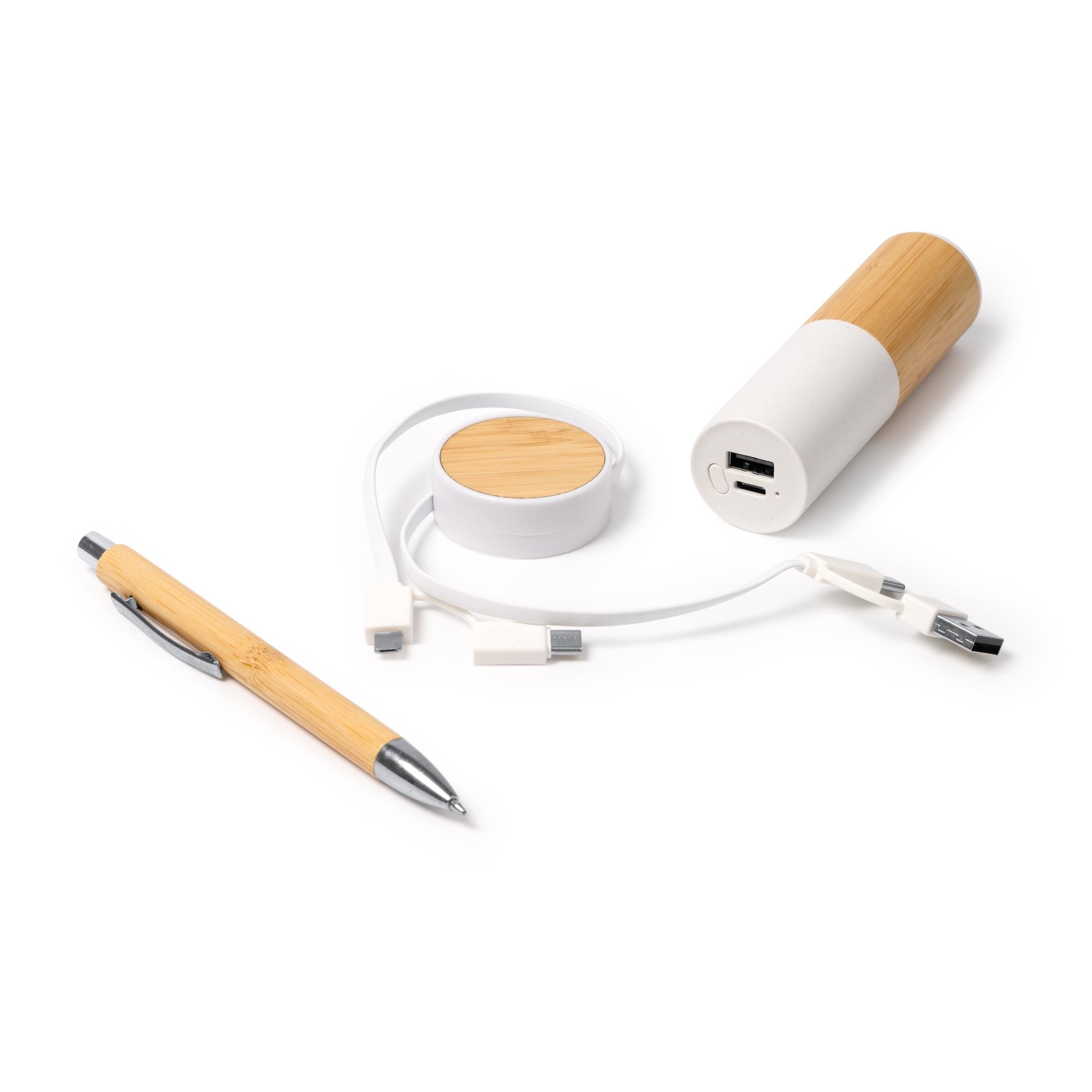 Baterie externă FARGON ALB