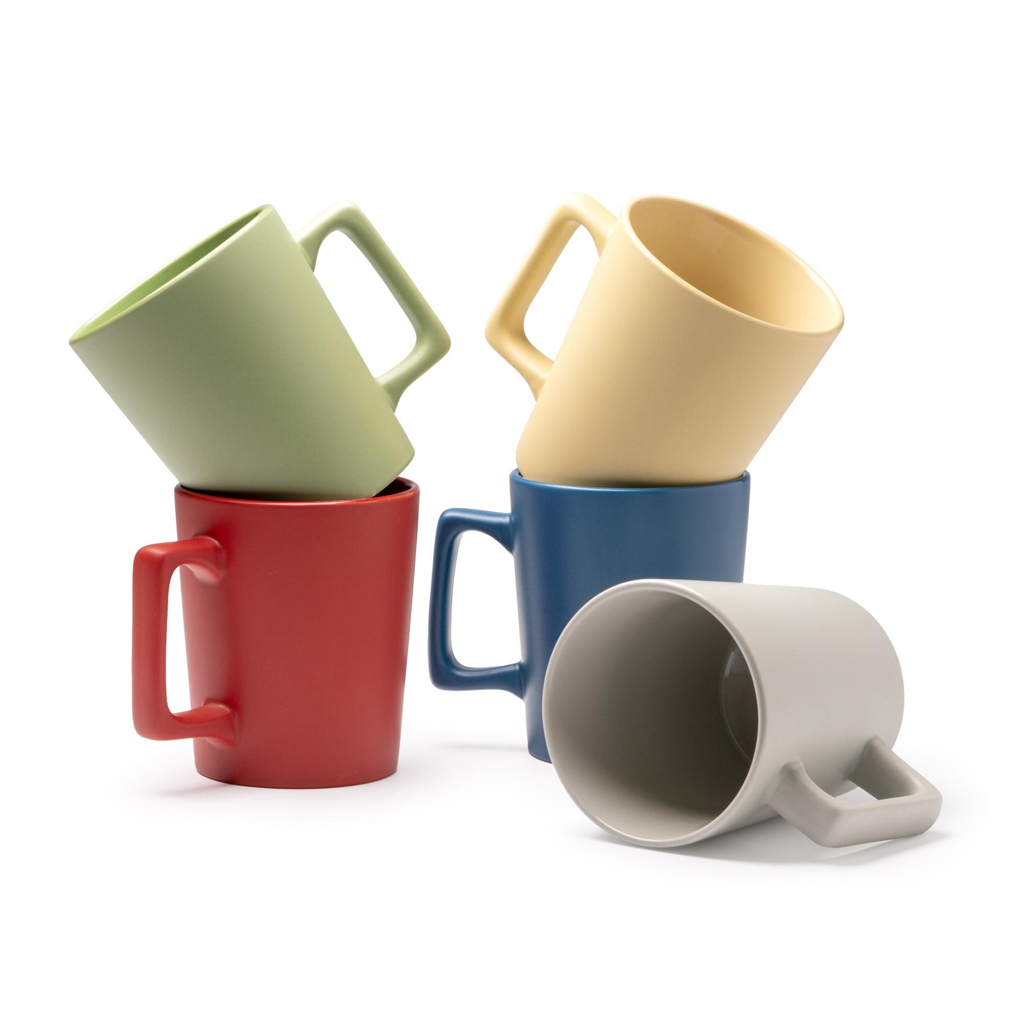 Cana din ceramică DUNLOK GRI MELANJ