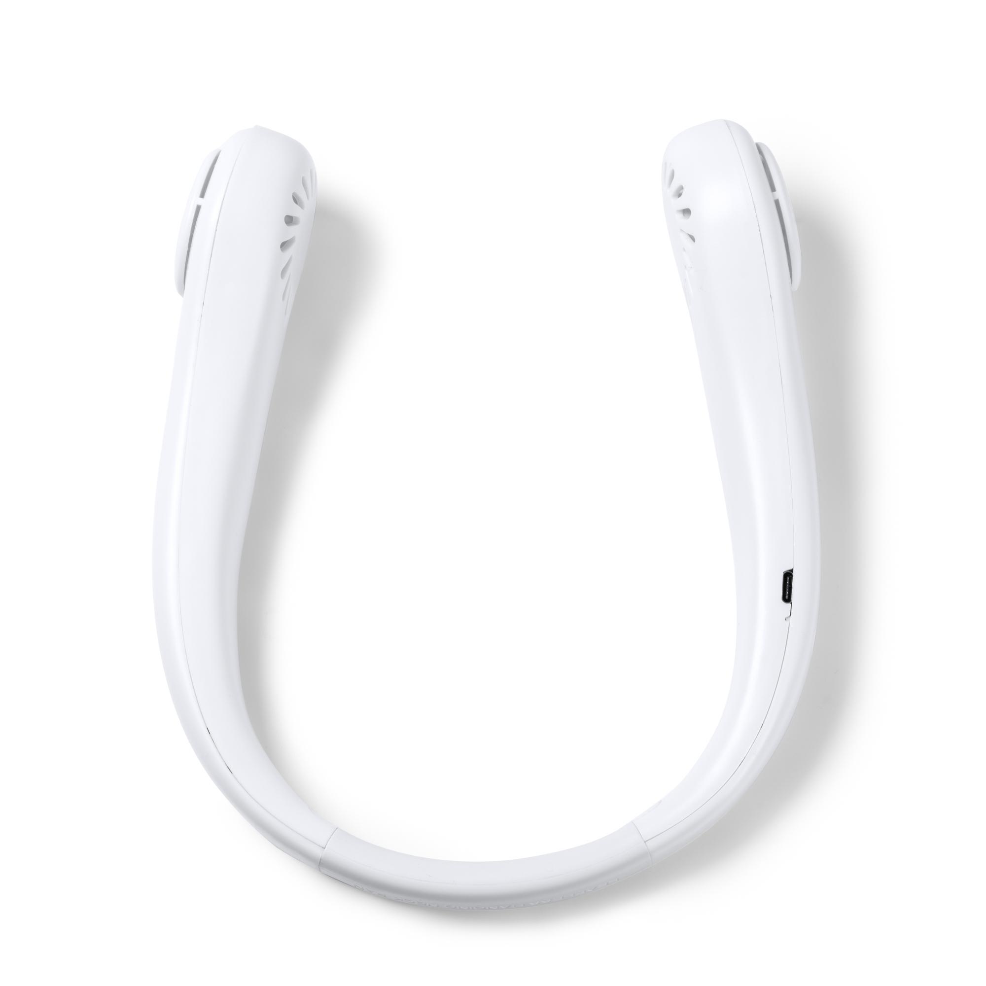 Ventilator de gât NEKI ALB