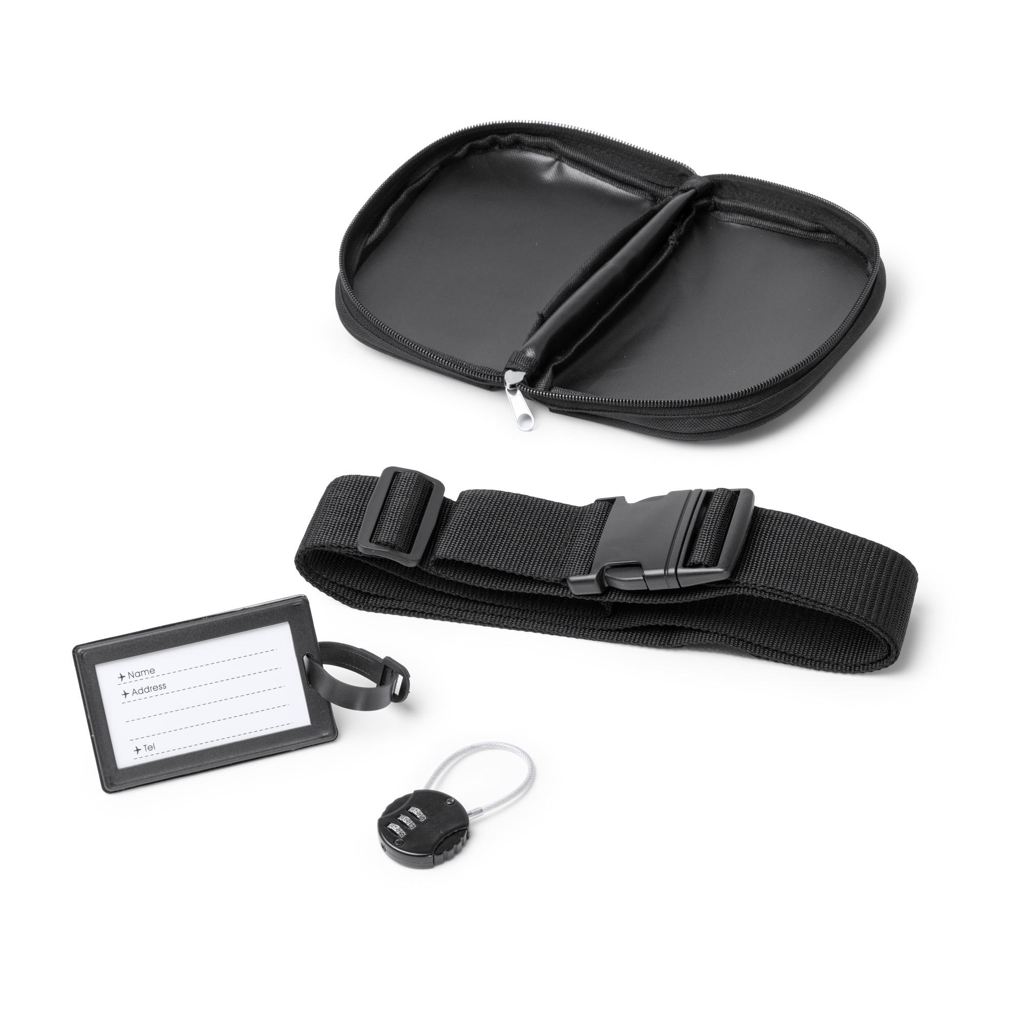 Set călătorie Nelson NEGRU Marime universala