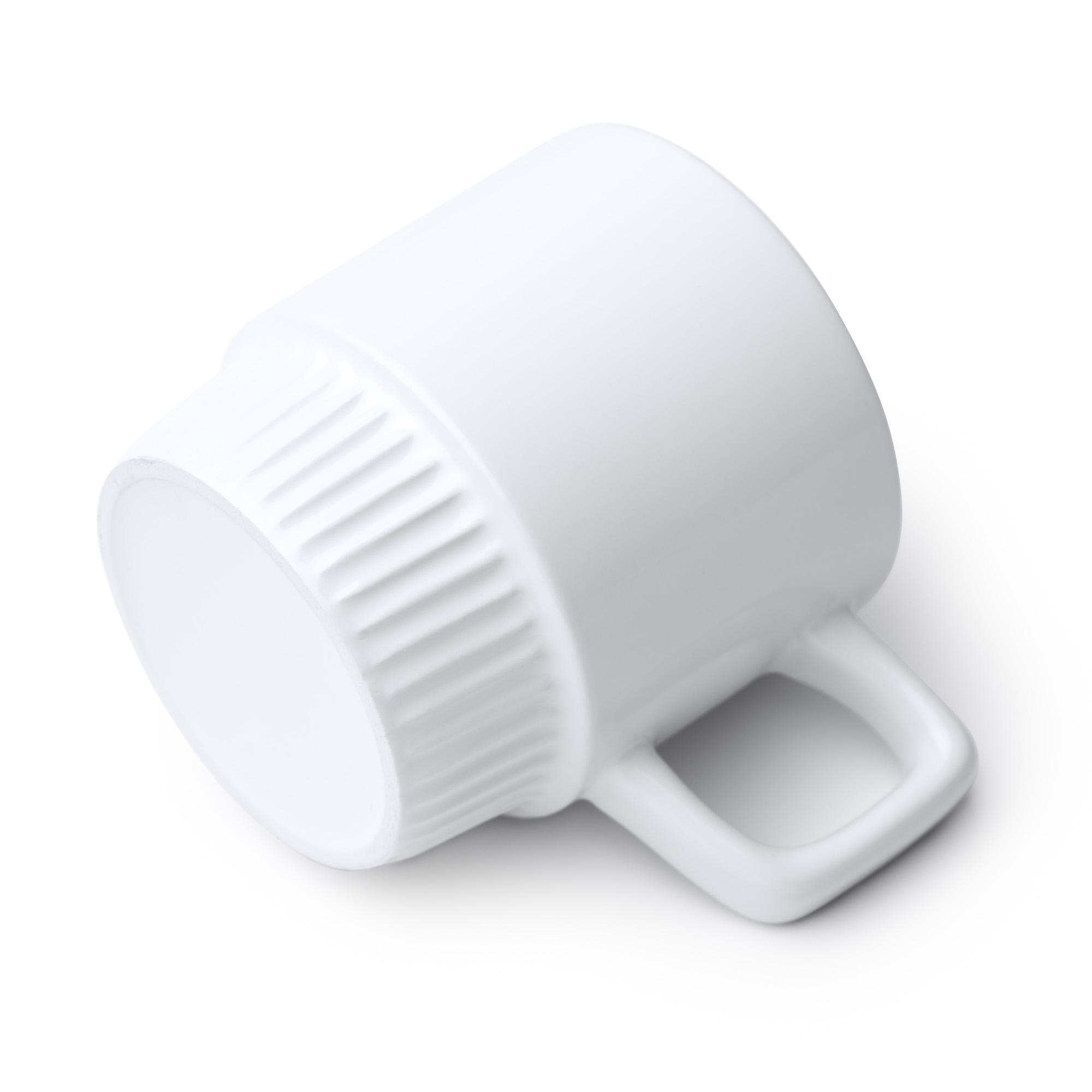 MUG CORTINA WHITE ALB Marime universala