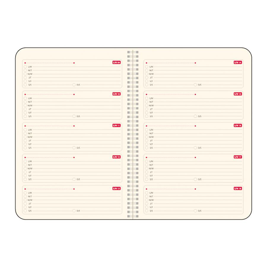 Agenda Idea Portocaliu NB7