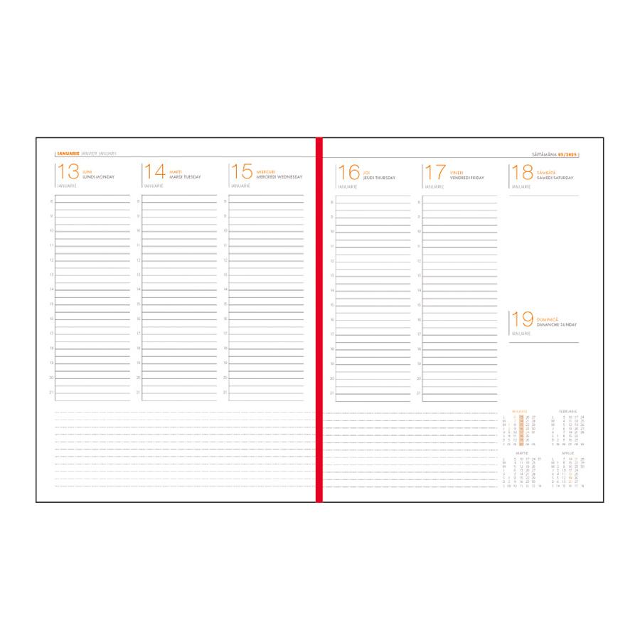 Agenda Lux Gri VL6