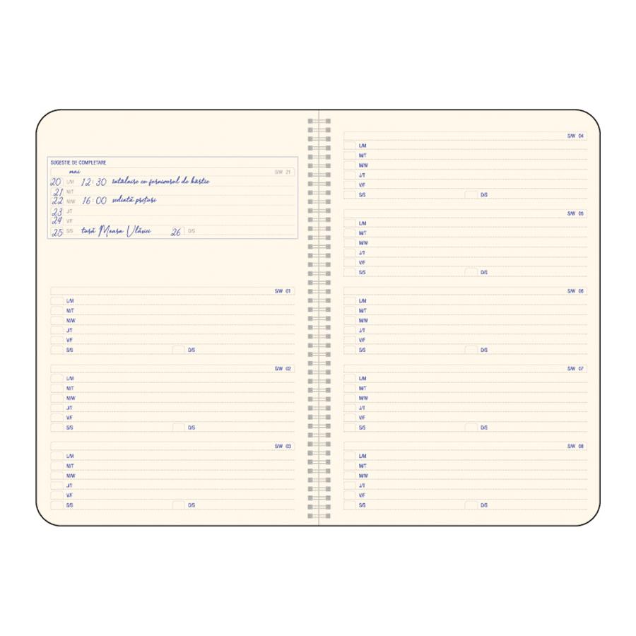 Agenda Marocco Roșu DG11