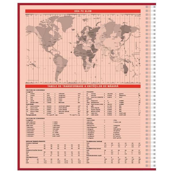 Agenda Premier Roșu VR11