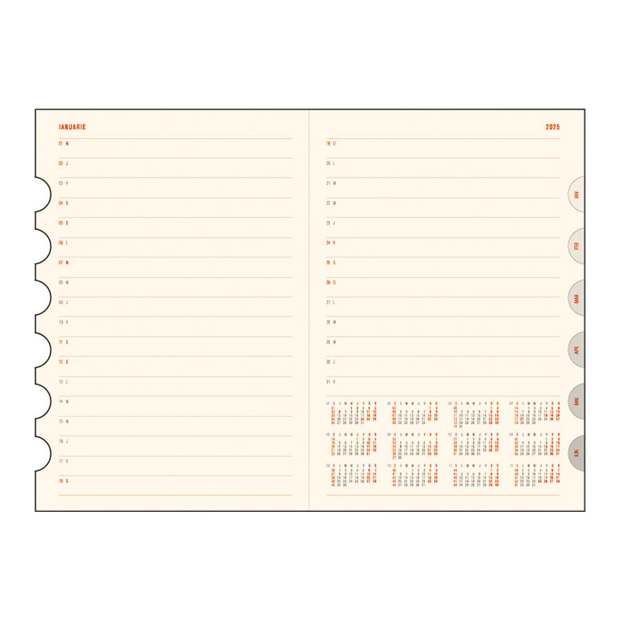 Agenda Office Negru CH10