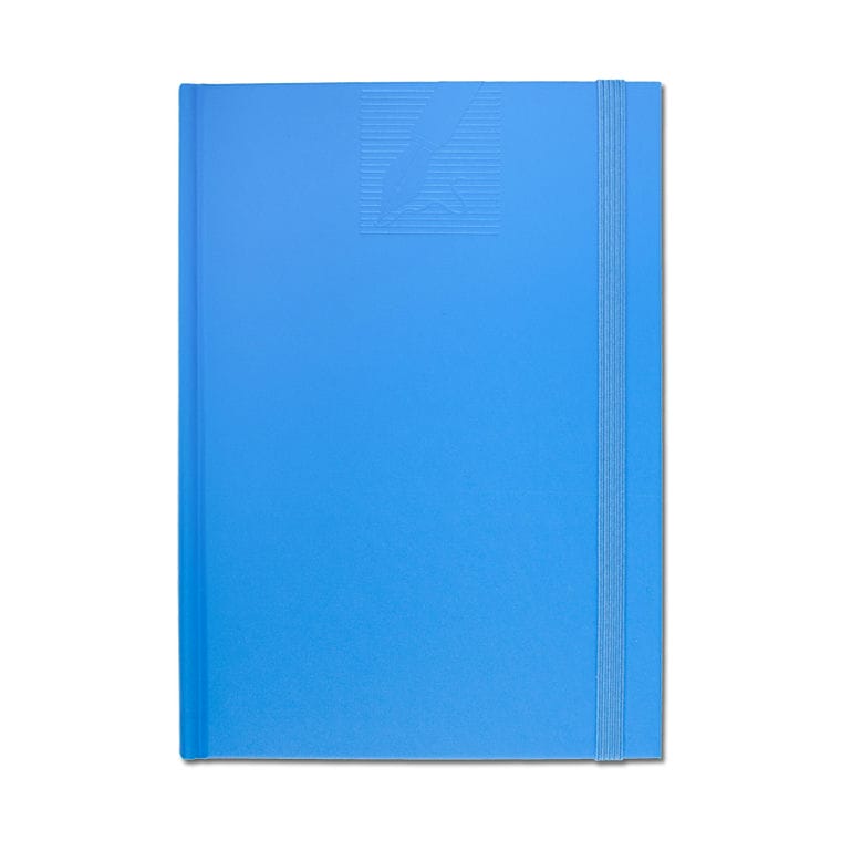 Agendă Matra cu elastic și penloop Blu Sky