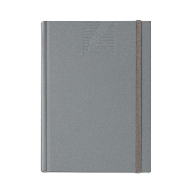 Agendă Matra cu elastic și penloop Grigio