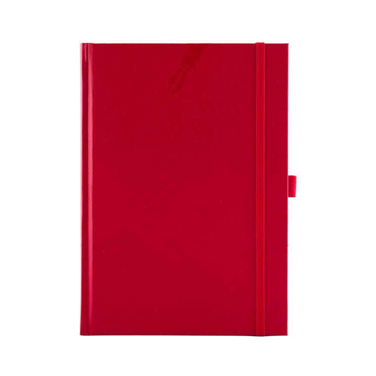 Agendă Matra cu elastic și penloop Rosso