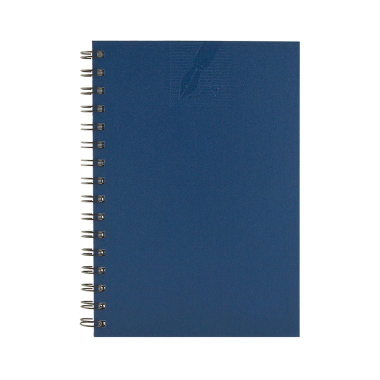 Agendă Matra cu spiră Blu