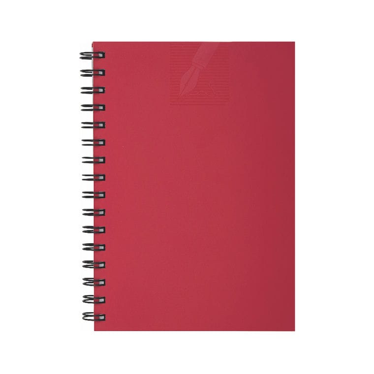Agendă Matra cu spiră Rosso