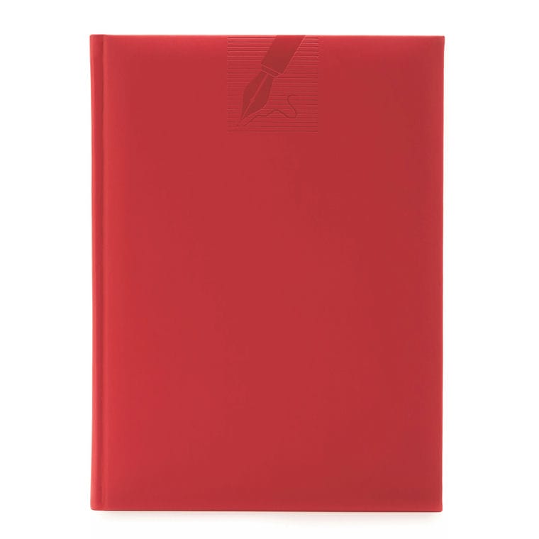 Agendă Tucson nedatată Rosu coral