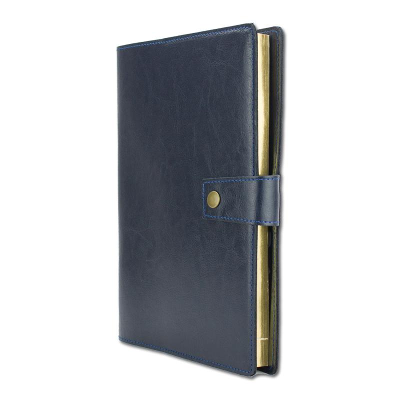 Agendă din piele Mira  Blu