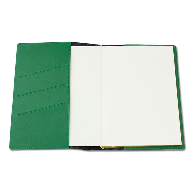 Agendă de lux Cometa cu elastic Verde