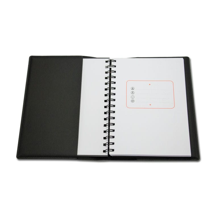 Agendă de lux Cometa cu spira Nero