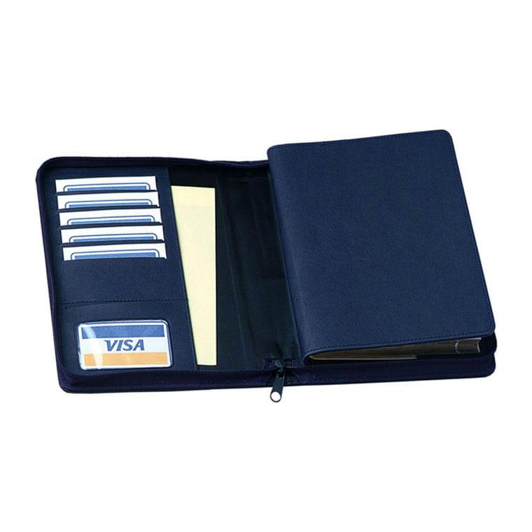 Agendă de lux Bluette cu fermoar Blu