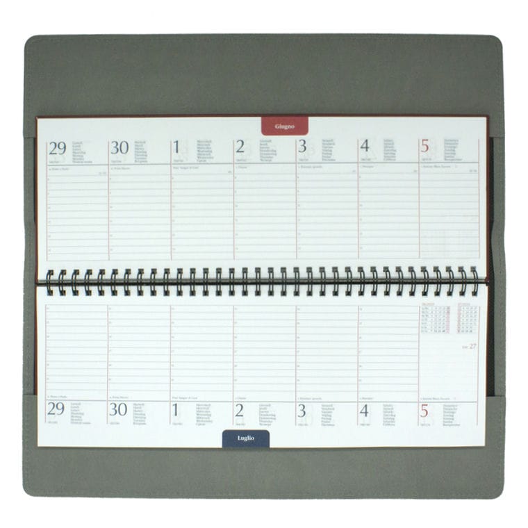 Planner Cometa Gri