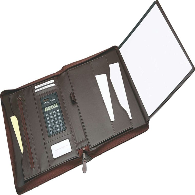 Mapă de lux cu fermoar Delta Maronne