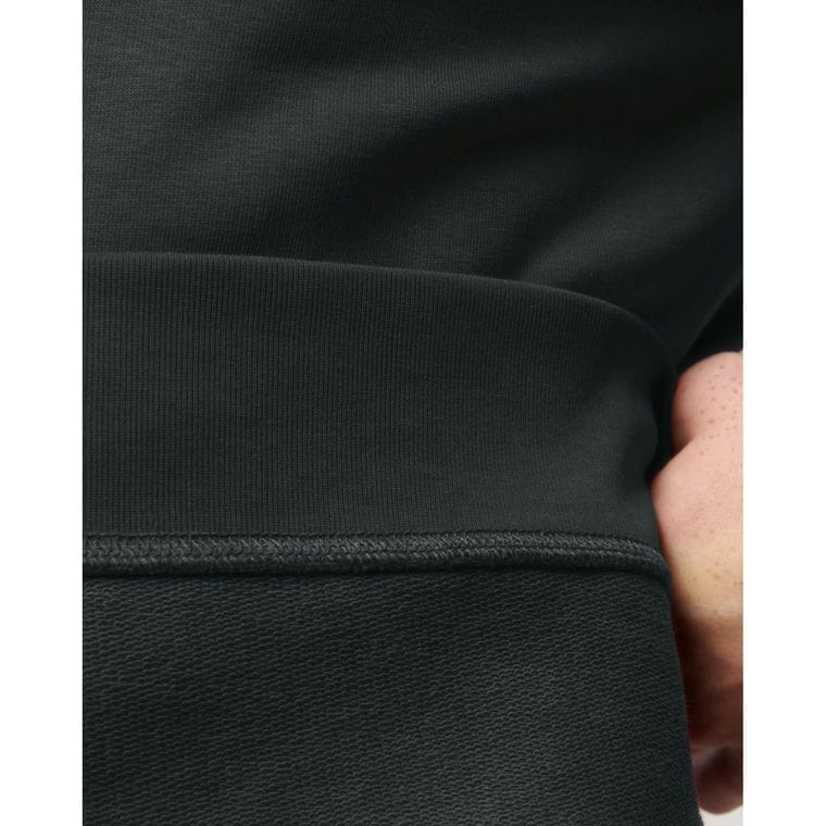 Bluză cu guler rotund Unisex Matcher Black M