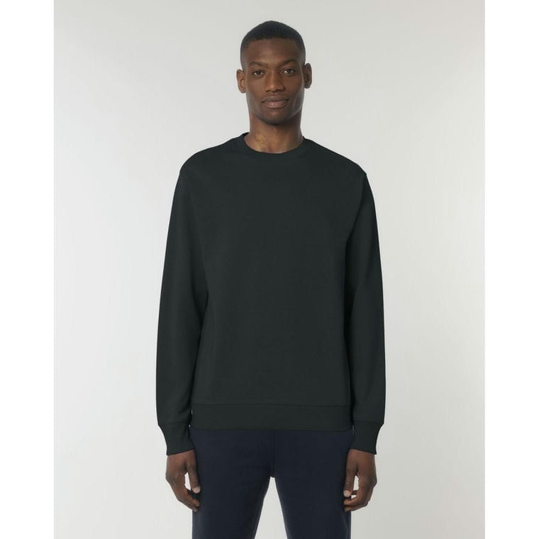 Bluză cu guler rotund Unisex Matcher Black M