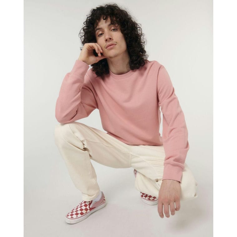 Bluză cu guler rotund Unisex Matcher Canyon Pink 2XS