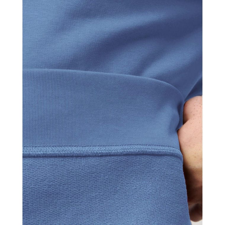 Bluză cu guler rotund Unisex Matcher Bright Blue 2XS