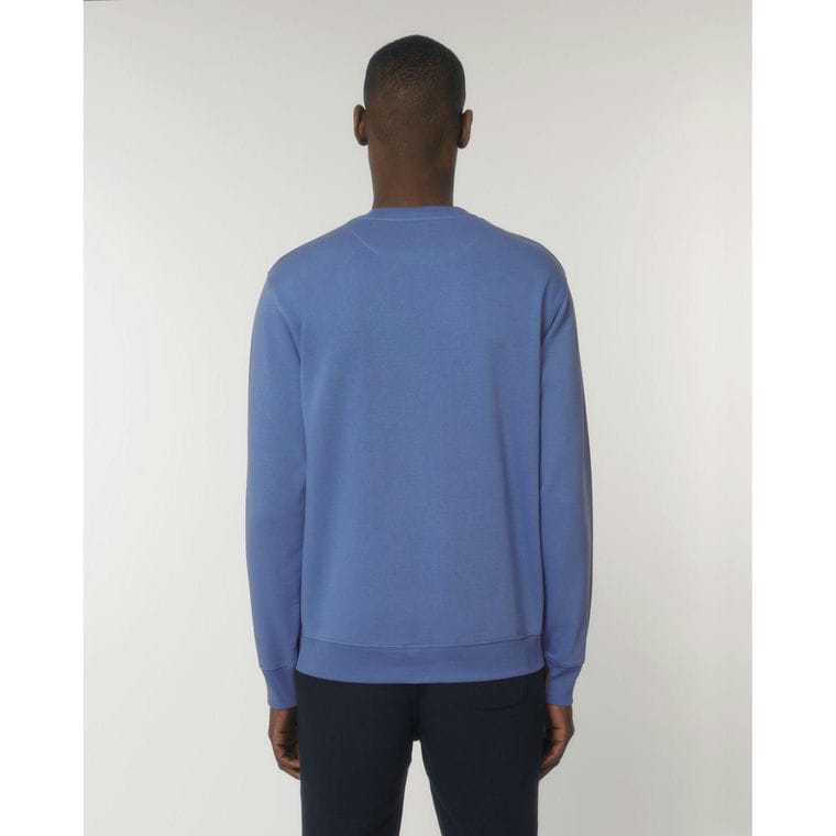 Bluză cu guler rotund Unisex Matcher Bright Blue 2XS