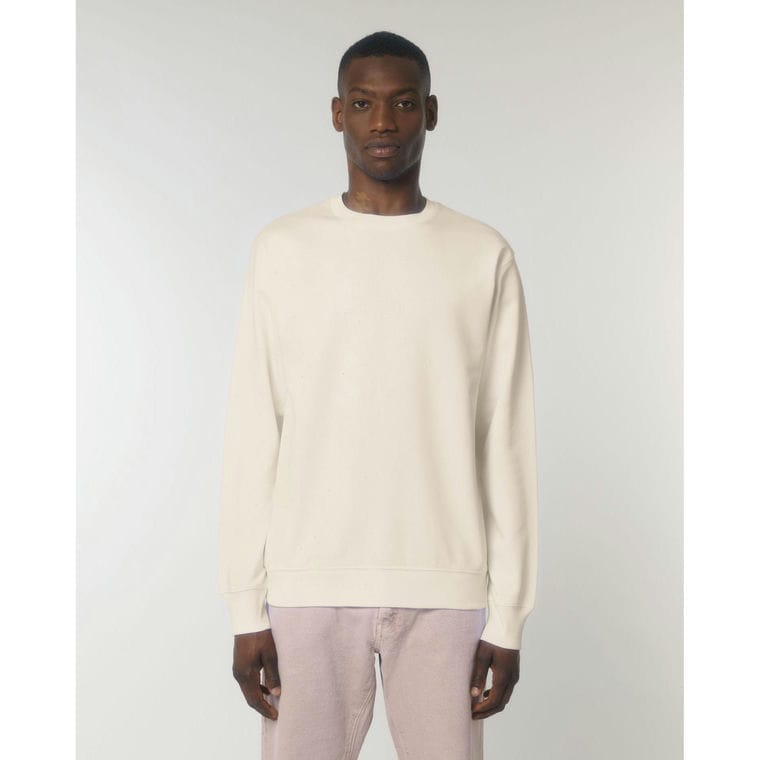 Bluză cu guler rotund Unisex Matcher Natural Raw M