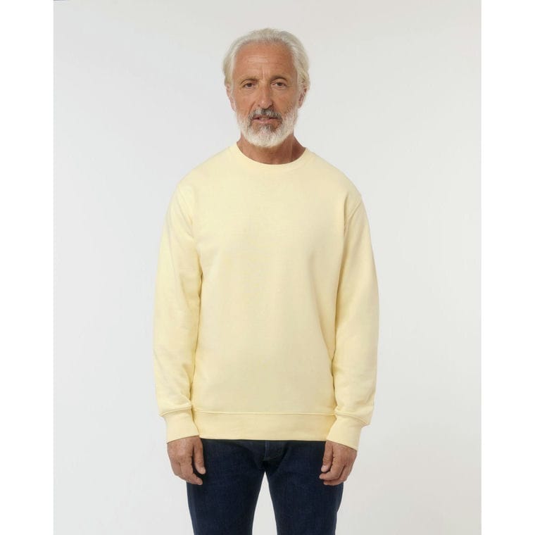 Bluză cu guler rotund Unisex Matcher Butter M