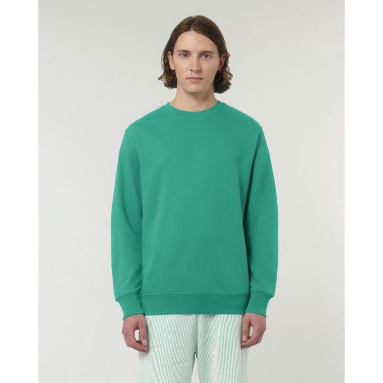 Bluză cu guler rotund Unisex Matcher Go Green 2XS