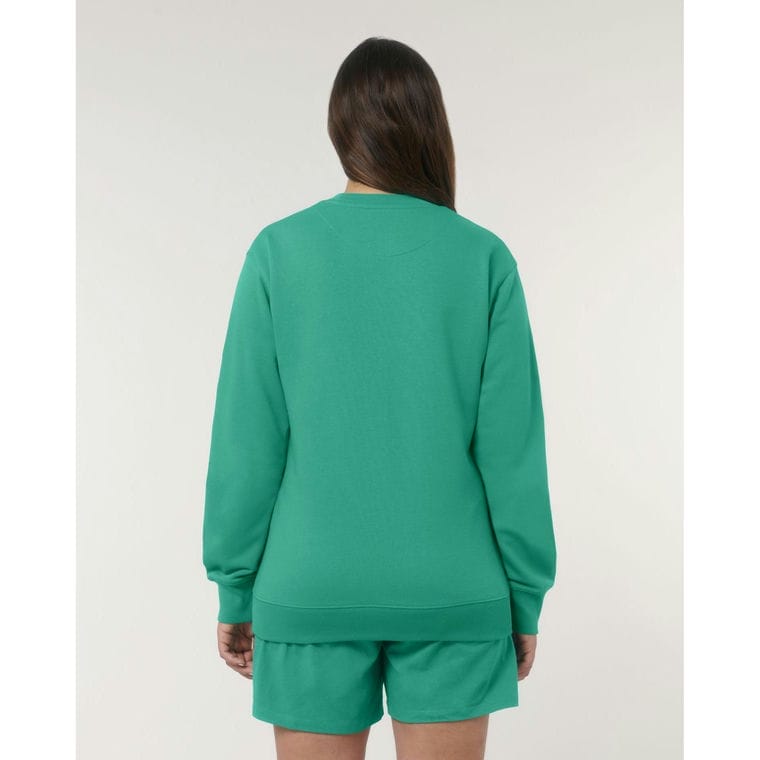 Bluză cu guler rotund Unisex Matcher Go Green 2XS