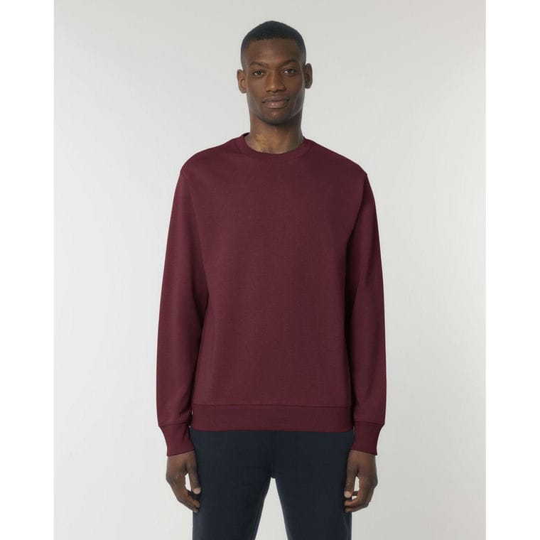 Bluză cu guler rotund Unisex Matcher Burgundy XS