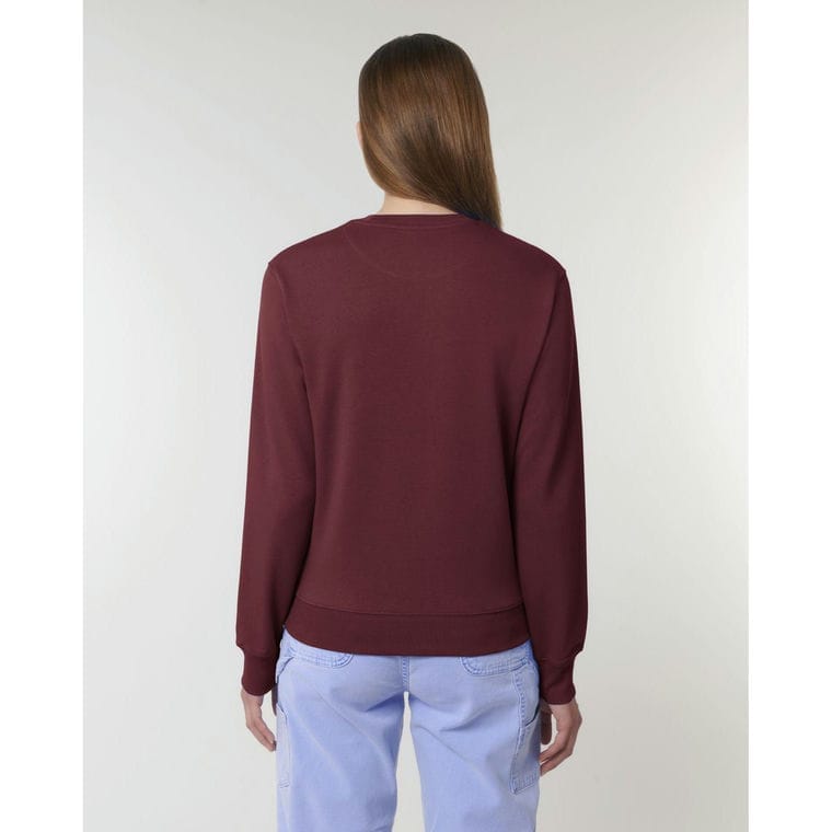 Bluză cu guler rotund Unisex Matcher Burgundy XS
