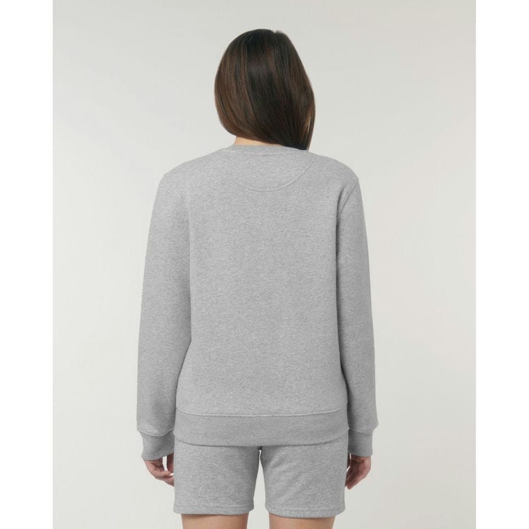 Bluză cu guler rotund Unisex Matcher Heather Grey 3XL