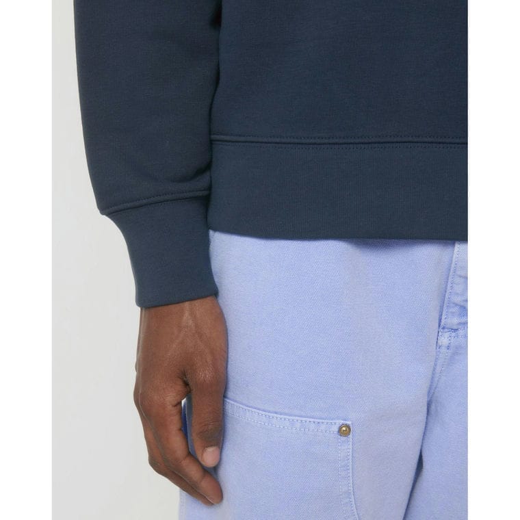 Bluză cu guler rotund Unisex Matcher French Navy 2XS