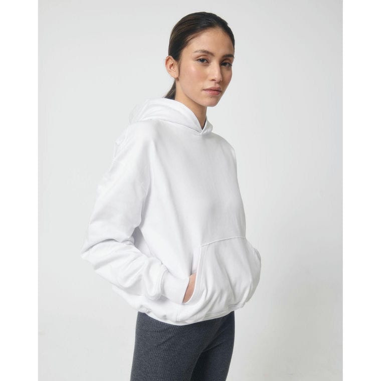 Hanorac cu glugă Unisex Cooper Dry White 2XS