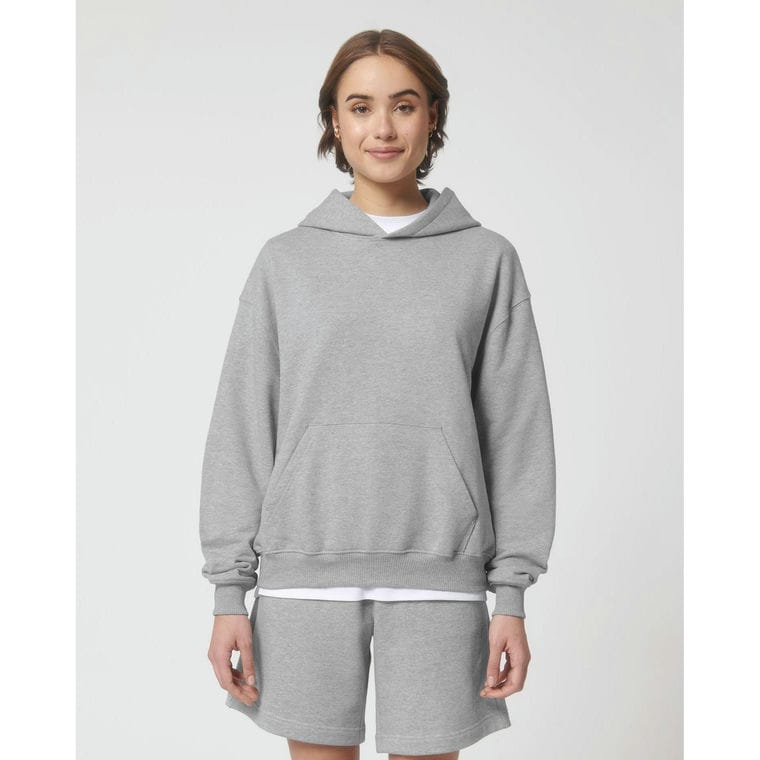 Hanorac cu glugă Unisex Cooper Dry Heather Grey L