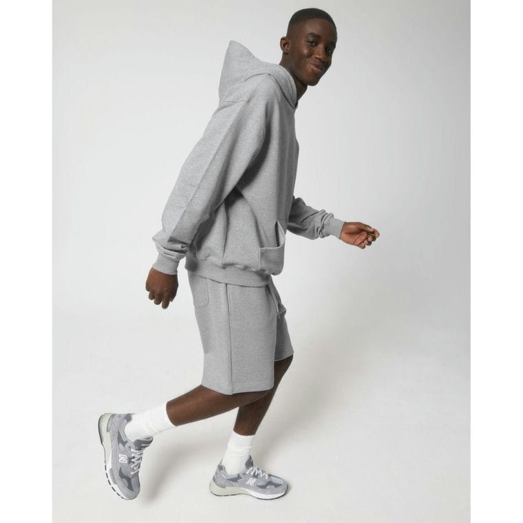 Hanorac cu glugă Unisex Cooper Dry Heather Grey L