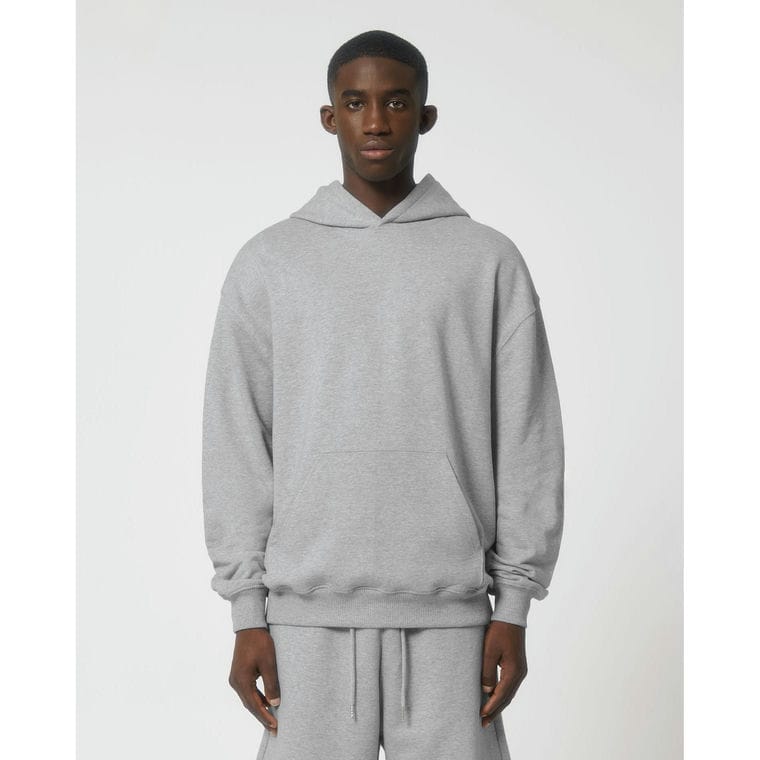 Hanorac cu glugă Unisex Cooper Dry Heather Grey L