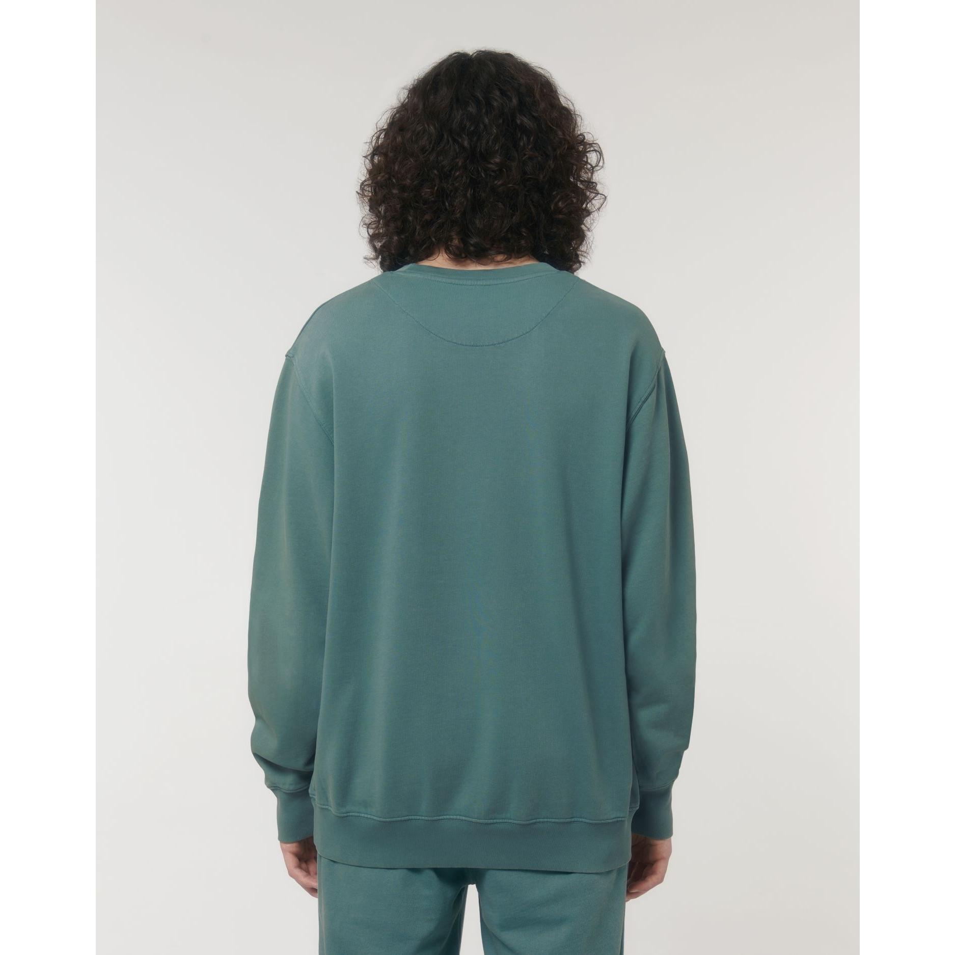 Bluză cu guler rotund Unisex Matcher Vintage G. Dyed Hydro 3XL