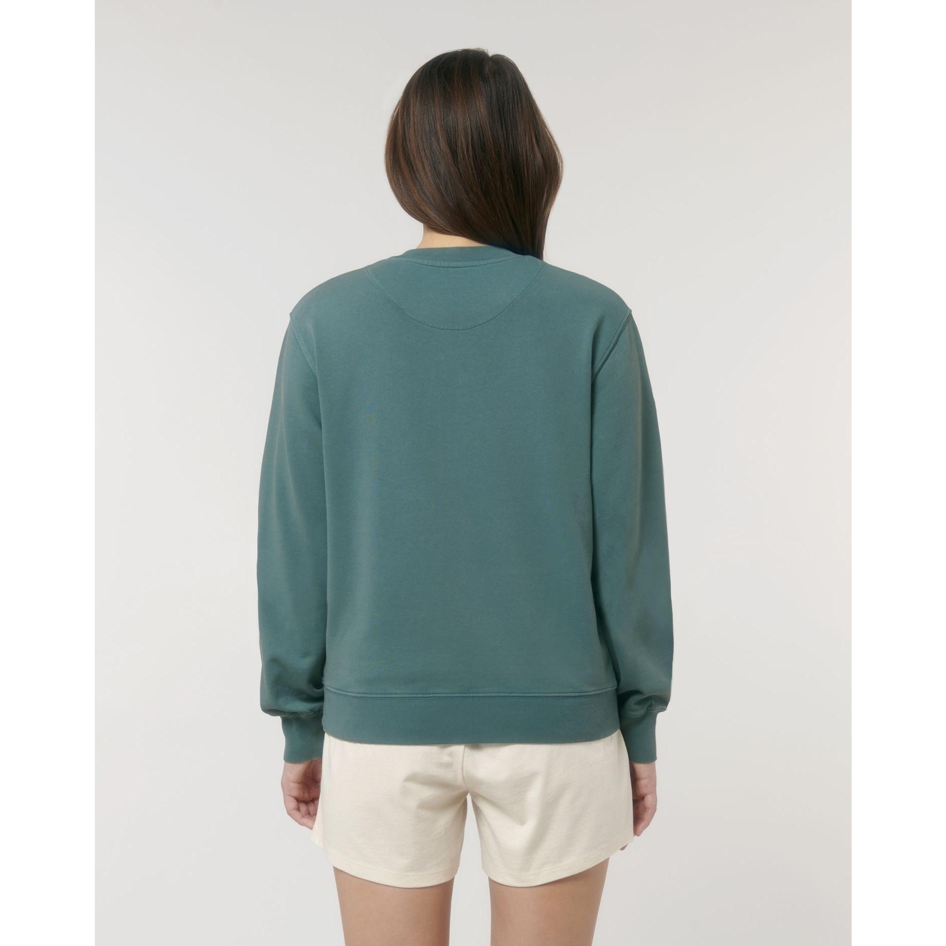 Bluză cu guler rotund Unisex Matcher Vintage G. Dyed Hydro 3XL