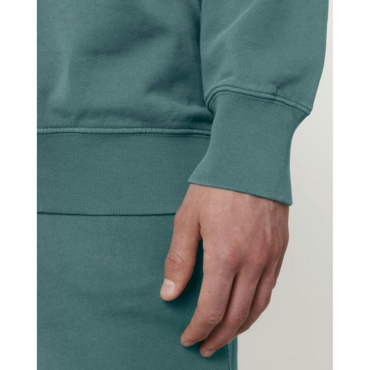 Bluză cu guler rotund Unisex Matcher Vintage G. Dyed Hydro S