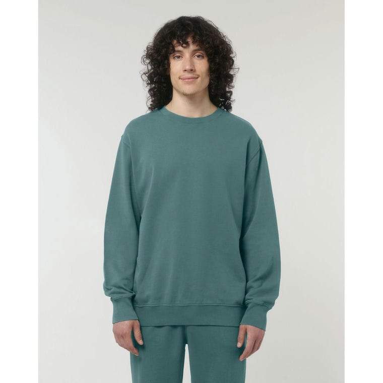 Bluză cu guler rotund Unisex Matcher Vintage G. Dyed Hydro S