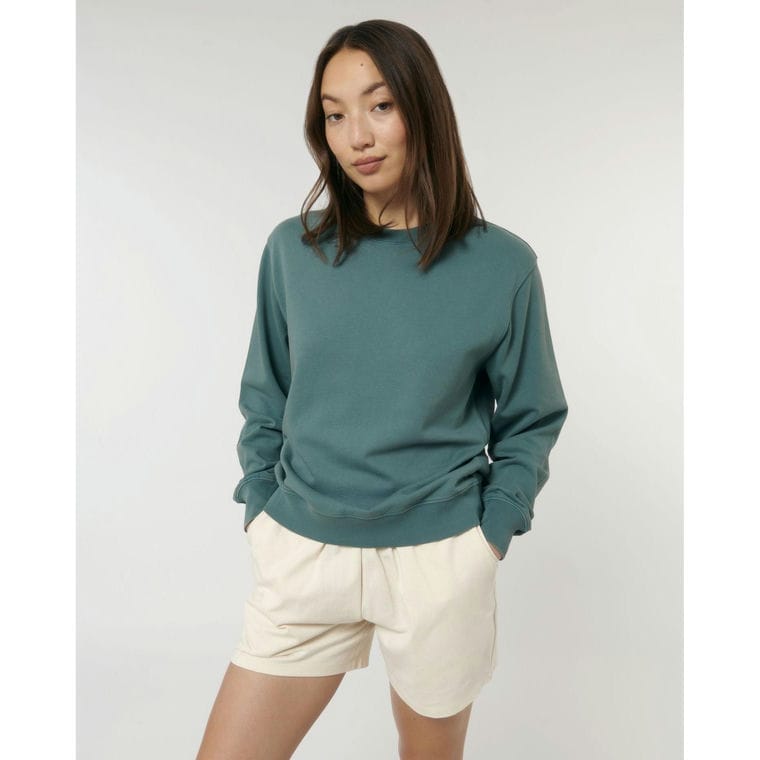 Bluză cu guler rotund Unisex Matcher Vintage G. Dyed Hydro S