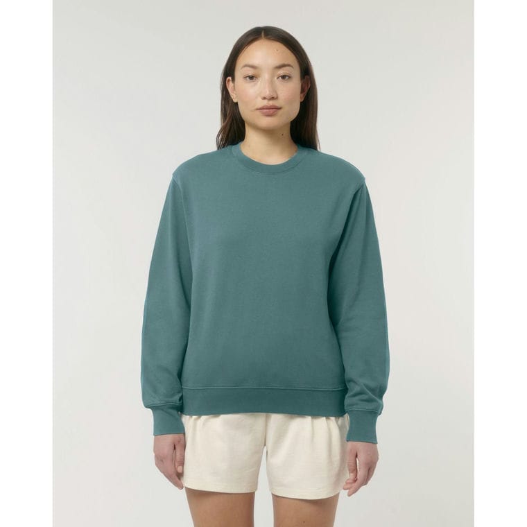 Bluză cu guler rotund Unisex Matcher Vintage G. Dyed Hydro S